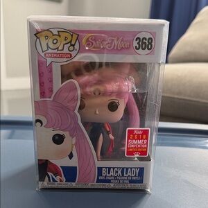 Funko Sailor Moon Black Lady Pop with Pink Hair